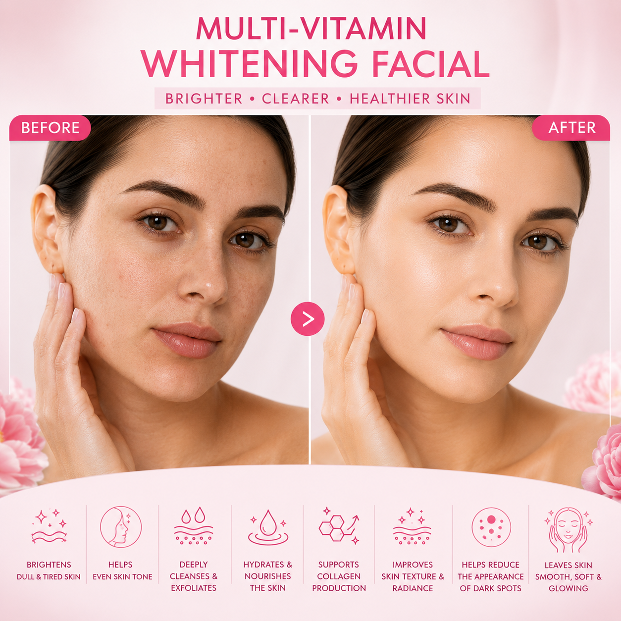 Multi Vitamin Whitening Facial