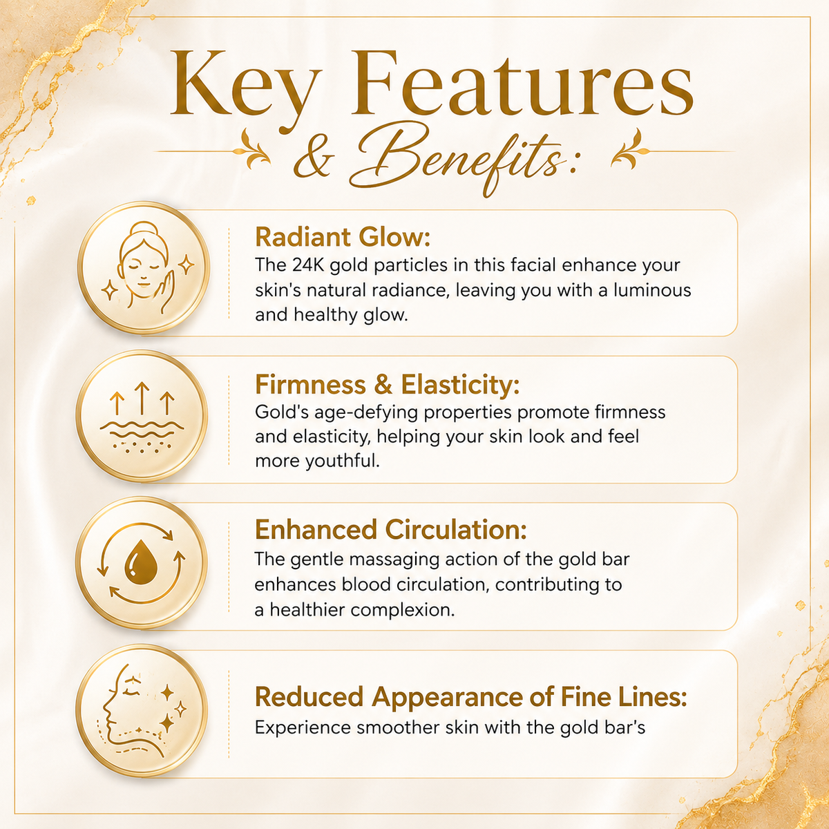 24K Gold Facial Kit