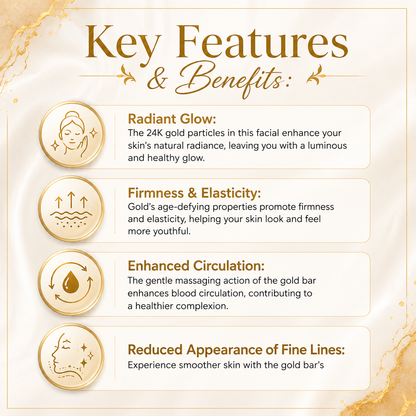 24K Gold Facial Kit