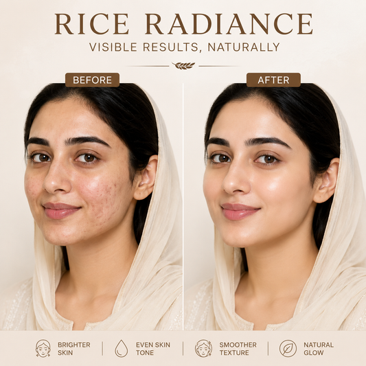 MOST RATED RICE FACIAL KIT IN PAKISTAN