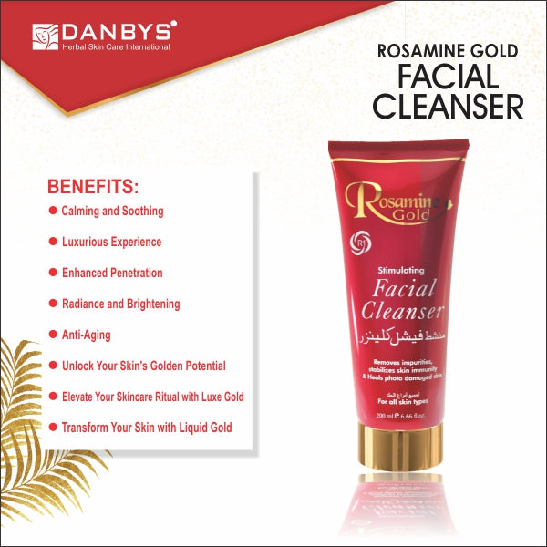 Rosamine Gold Anti Aging Cleanser