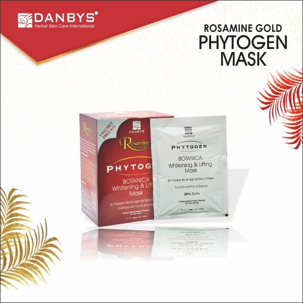 Rosamine Gold Anti Aging Phytogen Mask