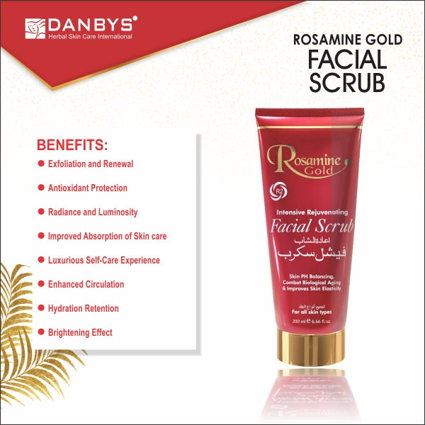 Rosamine Gold Anti Aging Scrub