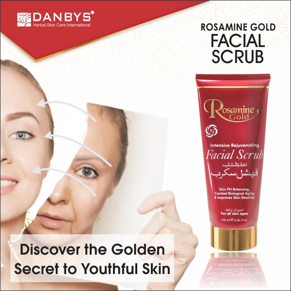 Rosamine Gold Anti Aging Scrub